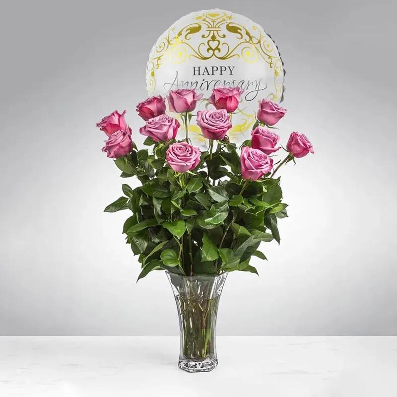 12-purple-roses-and-anniversary-balloon_1.webp
