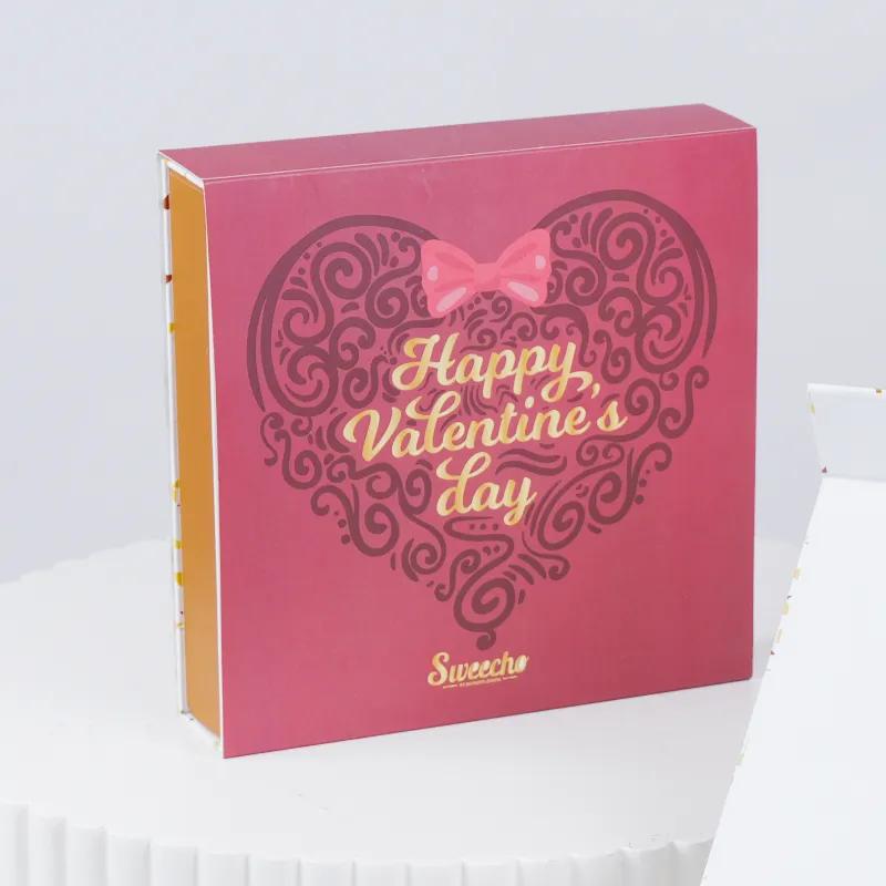Promise of My Heart Rose Box With Chocolate - Gift Sets gift from Buy Any Flowers Dubai in Al Quoz Industrial Area 4, Dubai, UAE - image 3