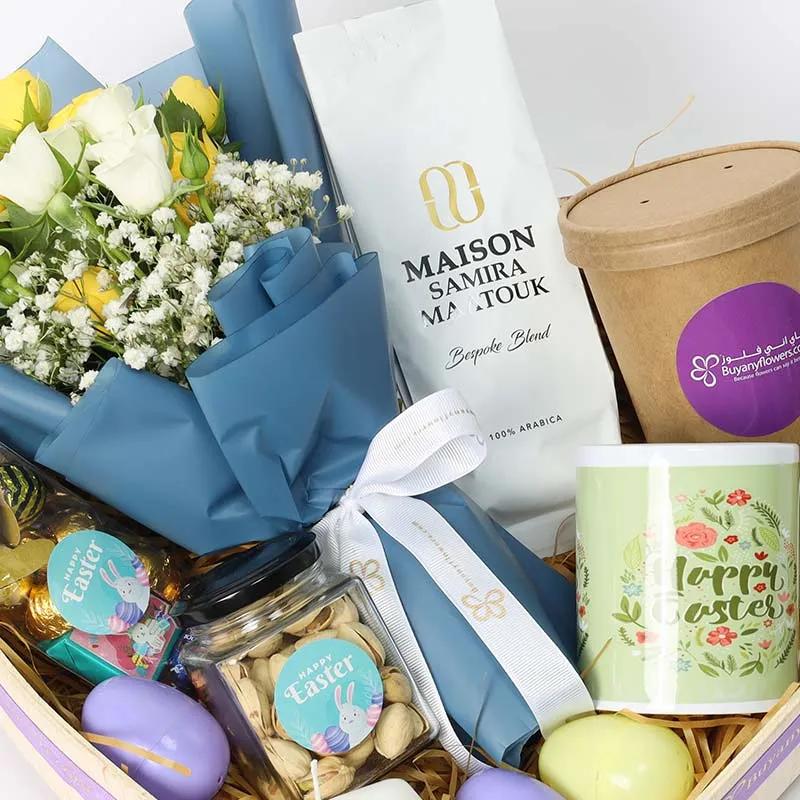Easter Wishes Coffee and Snack Hamper thumbnail 3