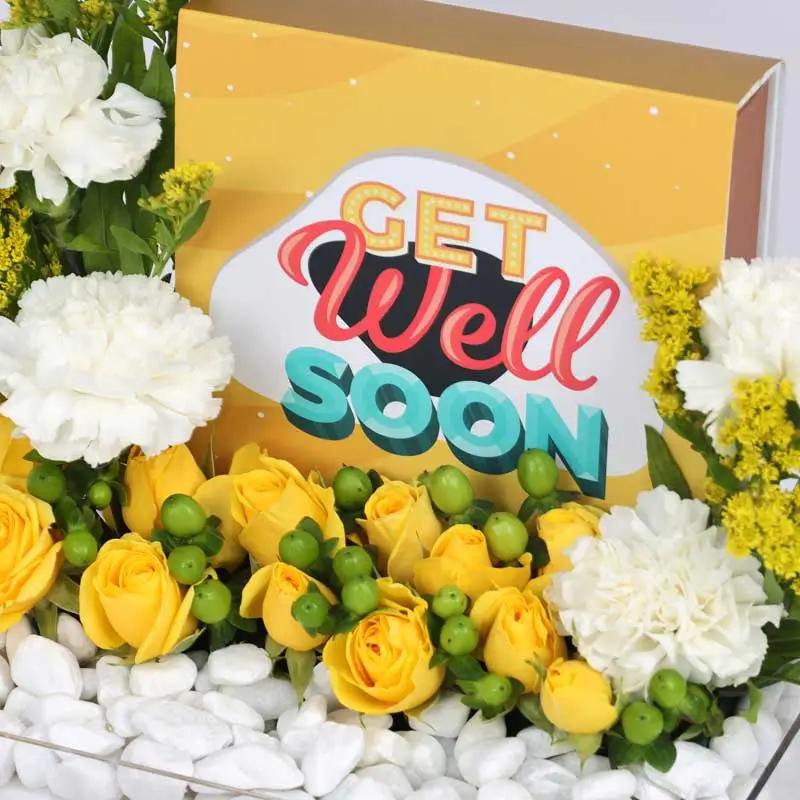 Better Flowers and Get Well Soon Chocolates Arrangement thumbnail 3