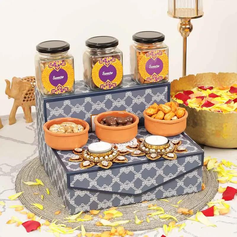Sweet and Spicy Diwali Wishes - Gifts gift from Buy Any Flowers Dubai in Al Quoz Industrial Area 4, Dubai, UAE