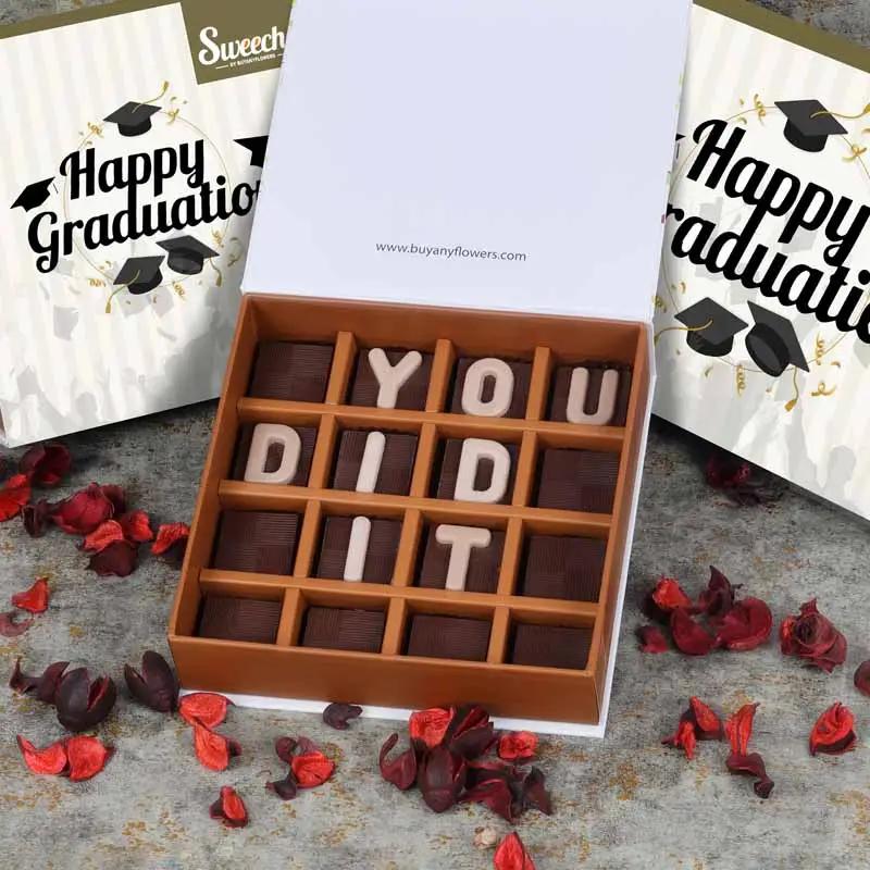 You Did It Chocolates By Sweecho - Chocolates gift from Buy Any Flowers Dubai in Al Quoz Industrial Area 4, Dubai, UAE - image 2