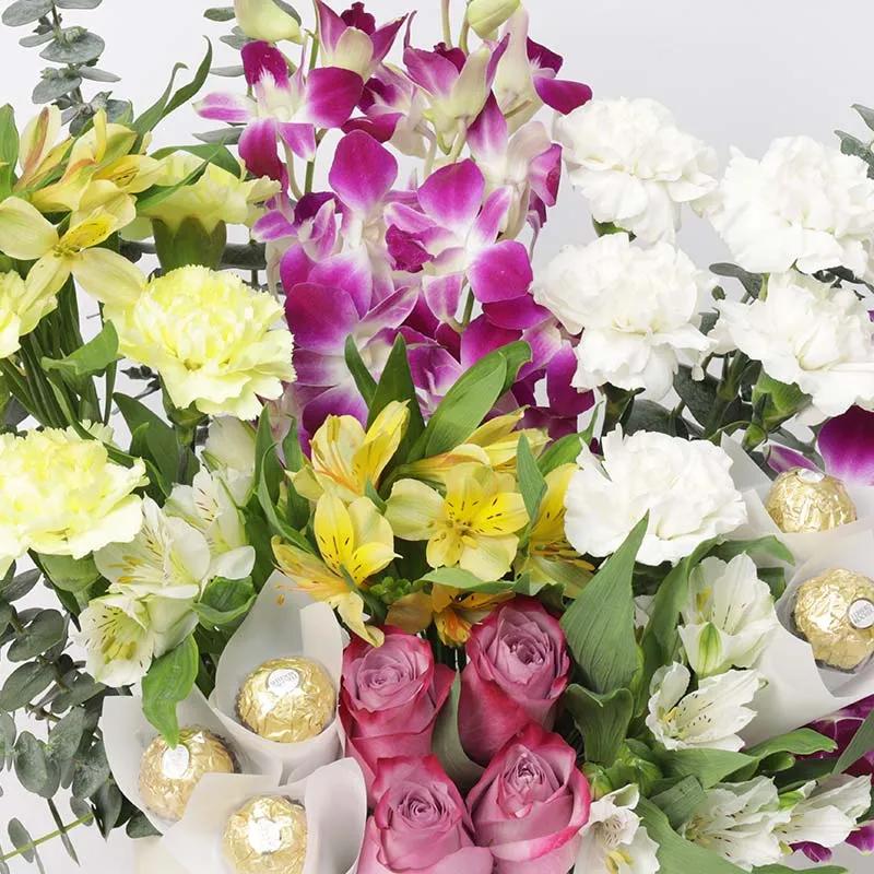 Colorful Celebration Flower Arrangement thumbnail 3