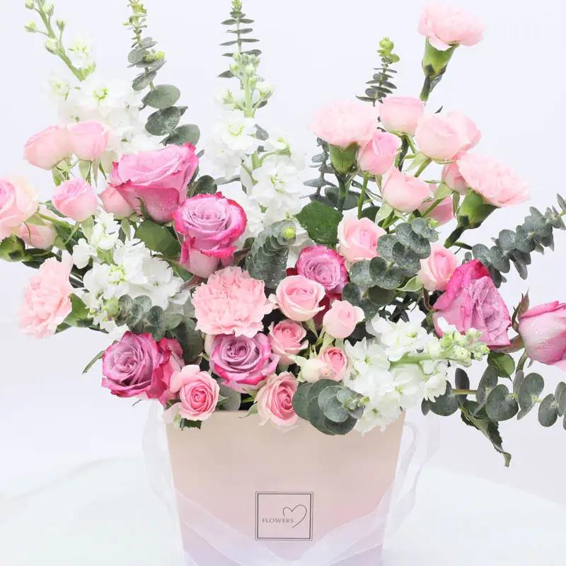 Youth 21 Flowers Box - Flowers gift from Buy Any Flowers Dubai in Al Quoz Industrial Area 4, Dubai, UAE - image 2