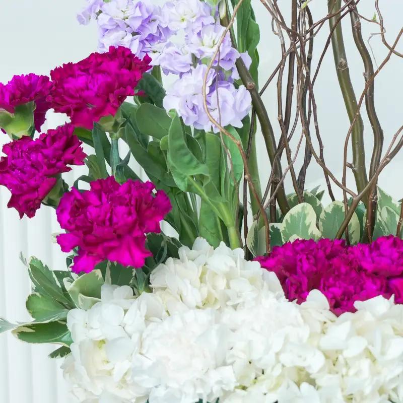 Royal Violet Bloom Box - Flowers gift from Buy Any Flowers Dubai in Al Quoz Industrial Area 4, Dubai, UAE - image 2