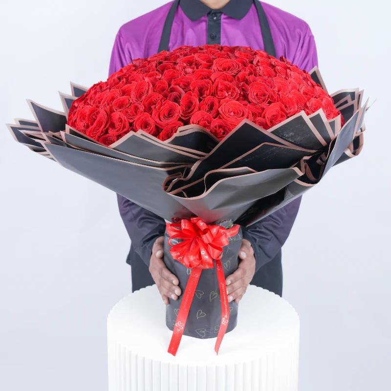 Love Bouquet 201 Red Roses - Flowers gift from Buy Any Flowers Dubai in Al Quoz Industrial Area 4, Dubai, UAE - image 2