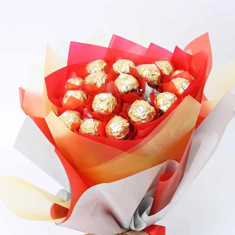 Love 16 Pcs Ferrero Rocher Bouquet thumbnail 3
