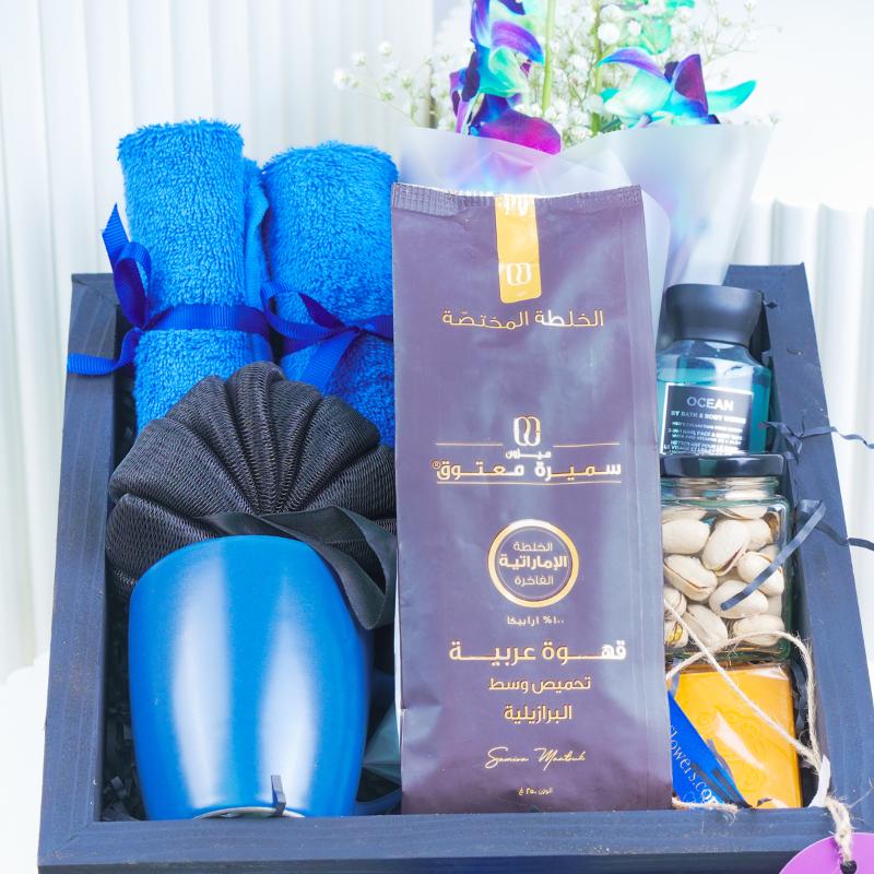 Bath and Coffee Hamper - Gift Sets gift from Buy Any Flowers Dubai in Al Quoz Industrial Area 4, Dubai, UAE - image 3