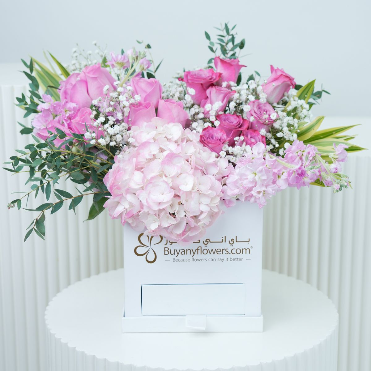 Pastel Love Flower Box in Dubai