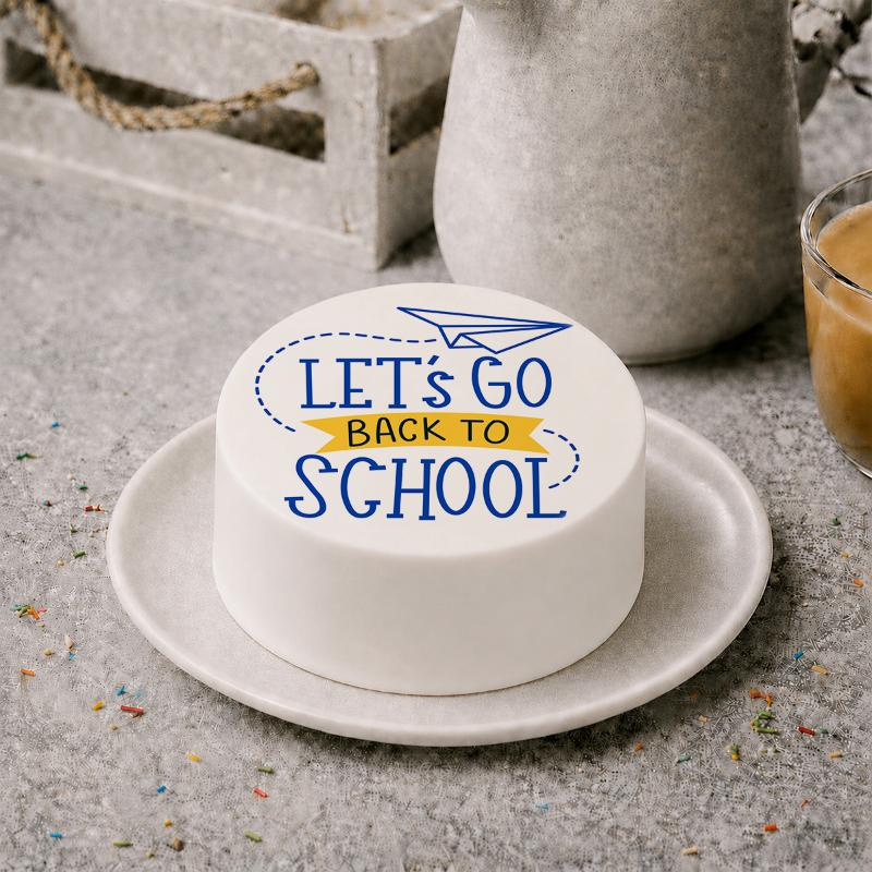Let's Go School Bento Cake in Dubai