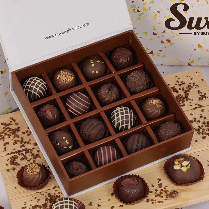 Chocolate Truffles and Bajios 16 Pcs By Sweecho thumbnail 3