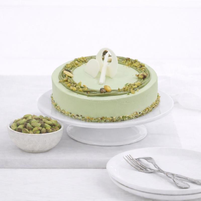Delightful Pistachio Cake 4 Portion in Dubai