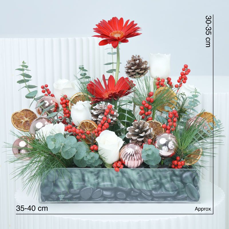 Seasons Wishes Flower Basket - Flowers gift from Buy Any Flowers Dubai in Al Quoz Industrial Area 4, Dubai, UAE - image 4