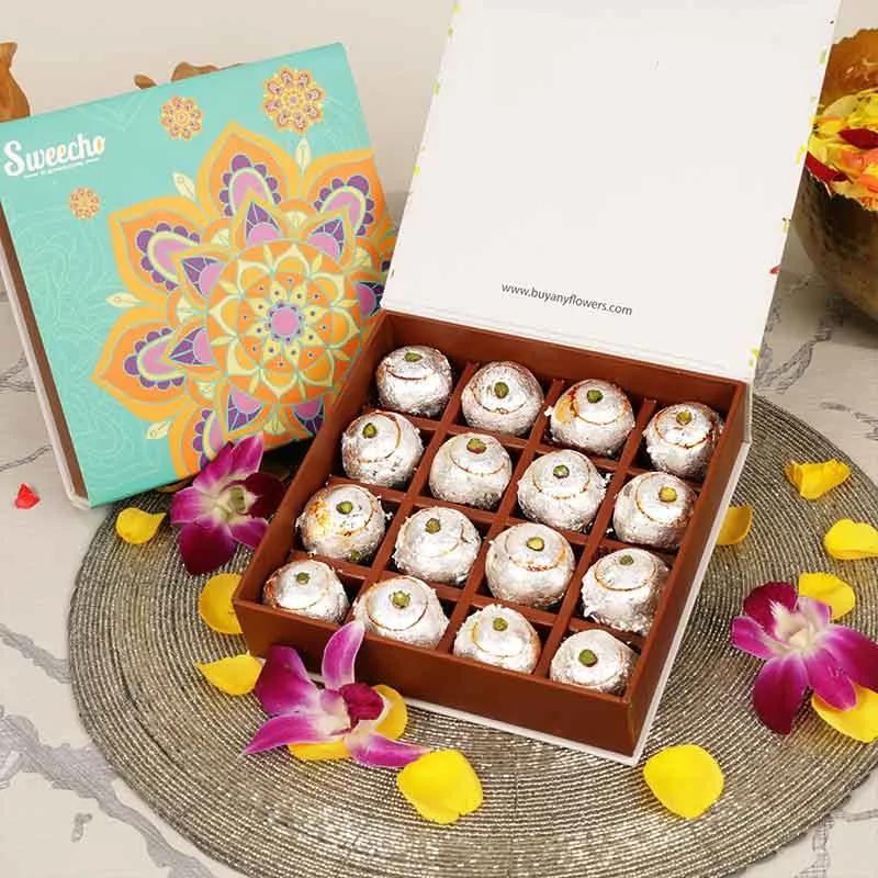 Kaju Lemon Sweets Box - Gifts gift from Buy Any Flowers Dubai in Al Quoz Industrial Area 4, Dubai, UAE