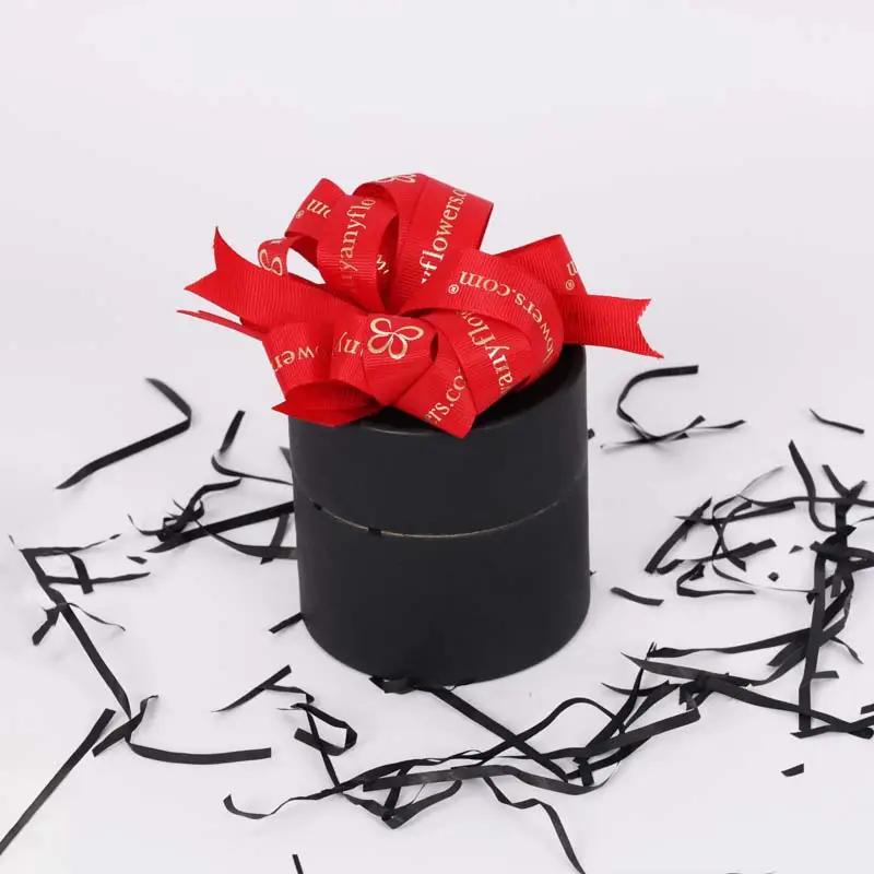 Forever Red Roses in Black Box thumbnail 3