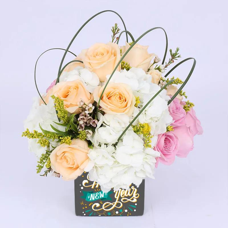 New Year Flower Arrangement - Flowers gift from Buy Any Flowers Dubai in Al Quoz Industrial Area 4, Dubai, UAE