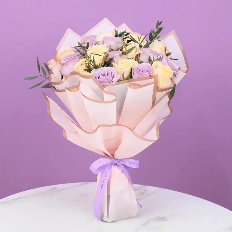 Beauty Glow 21 Roses Bouquet - Flowers gift from Buy Any Flowers Dubai in Al Quoz Industrial Area 4, Dubai, UAE