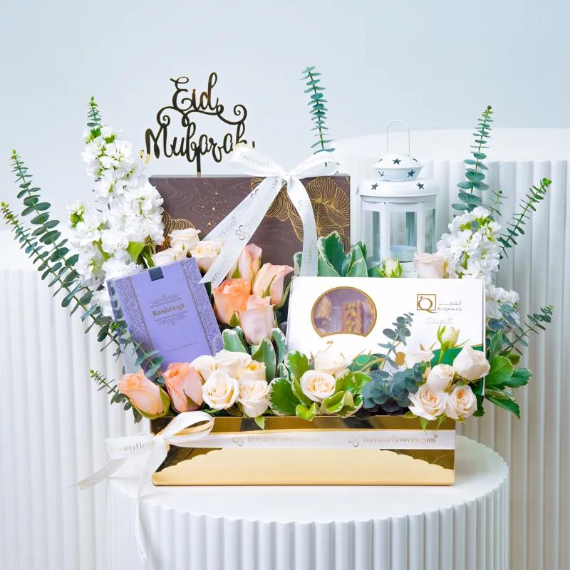 Eid Noor Luxe Hamper - Gifts gift from Buy Any Flowers Dubai in Al Quoz Industrial Area 4, Dubai, UAE
