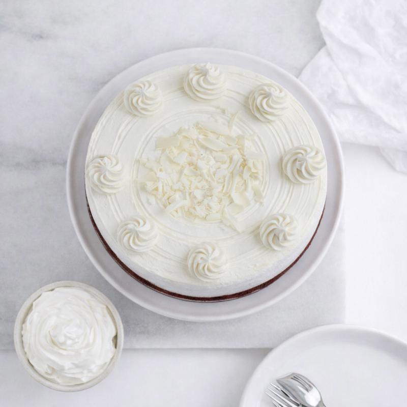White Red Velvet Cake 4 Portion - Cakes gift from Buy Any Flowers Dubai in Al Quoz Industrial Area 4, Dubai, UAE - image 3