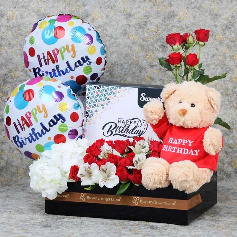 Love Birthday Flower Hamper thumbnail 3