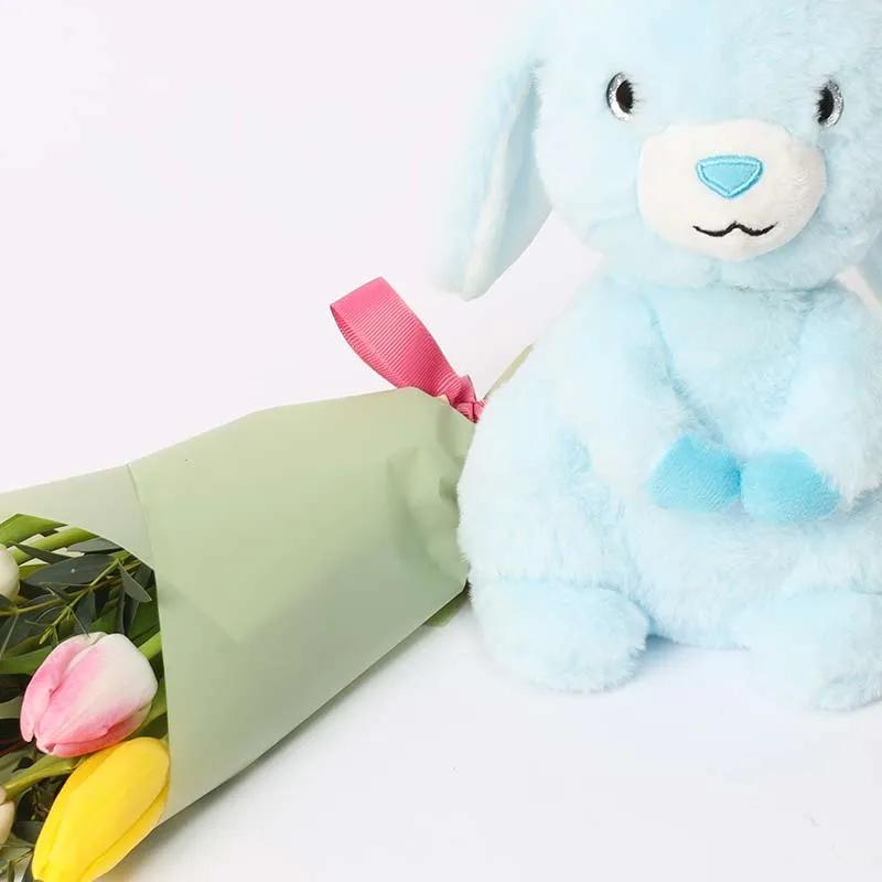Natures Bulb and Blue Bunny Soft Toy thumbnail 3
