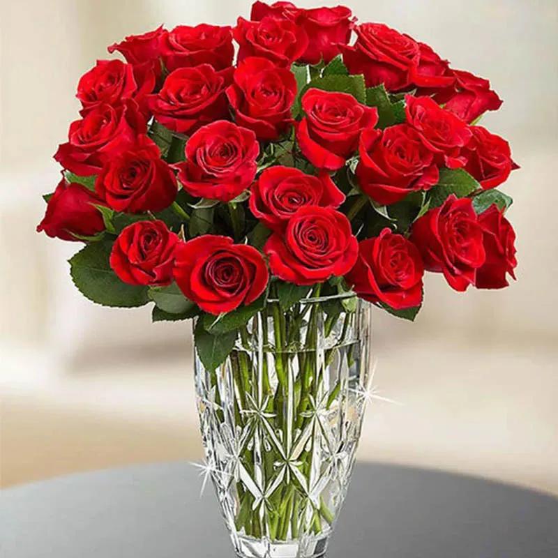 Beauty Of Red Roses - Flowers gift from Buy Any Flowers Dubai in Al Quoz Industrial Area 4, Dubai, UAE