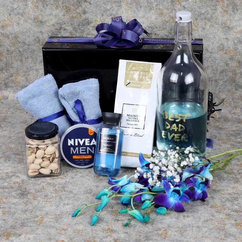 Best Dad Ever Gift Tray - Gifts gift from Buy Any Flowers Dubai in Al Quoz Industrial Area 4, Dubai, UAE - image 2