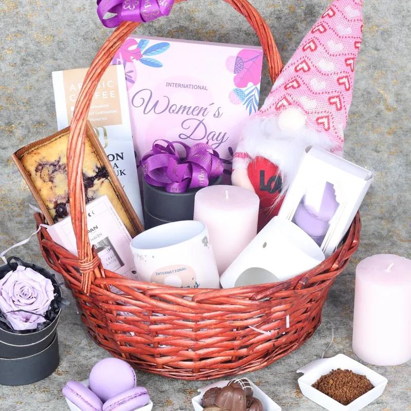 Womens Day Delight Gift Basket thumbnail 2