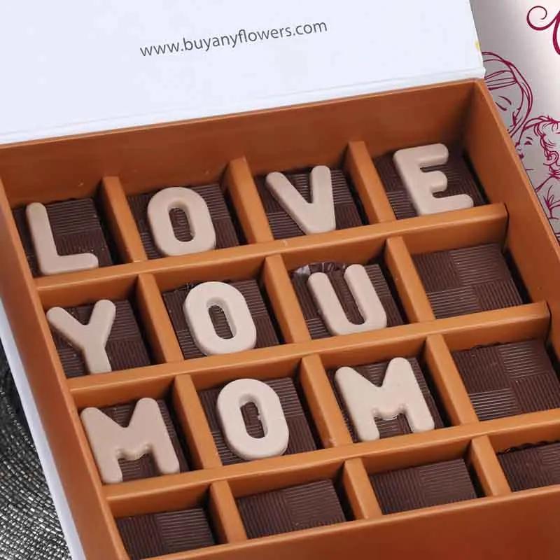 Love You Mom Chocolates By Sweecho 16 Pcs thumbnail 3