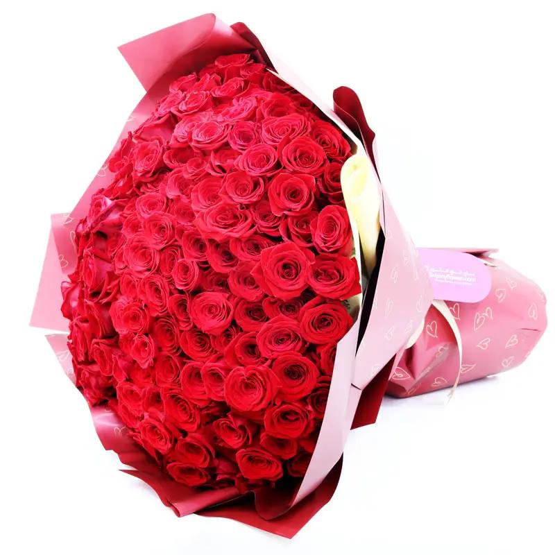 باقة ذكريات الحب من 151 وردة حمراء thumbnail 4