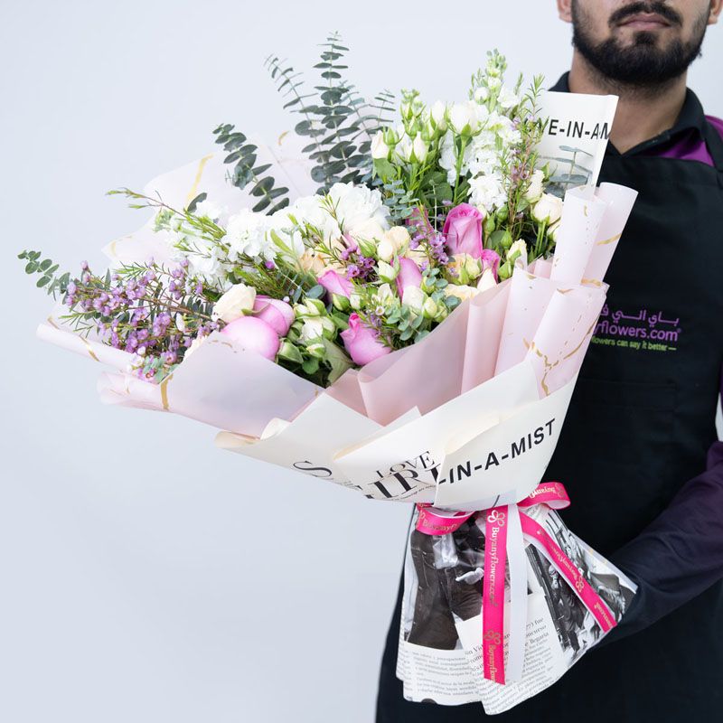 Hug 19 Flower Bouquet thumbnail 2