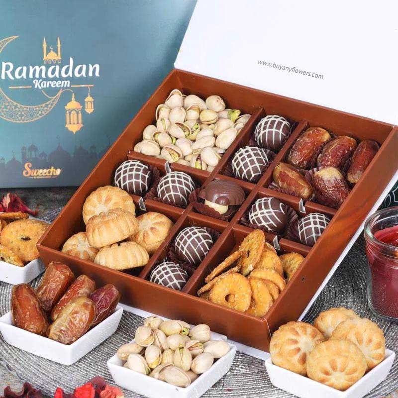 Ramadan Delight Gift Box Green thumbnail 2
