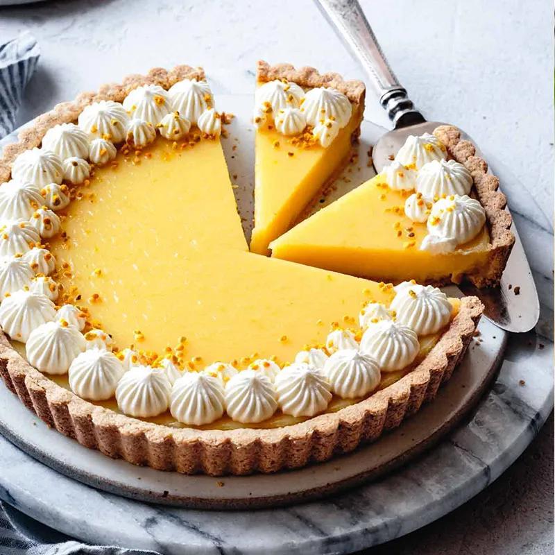 Lemon Tart 8 Portion - Cakes gift from Buy Any Flowers Dubai in Al Quoz Industrial Area 4, Dubai, UAE - image 2