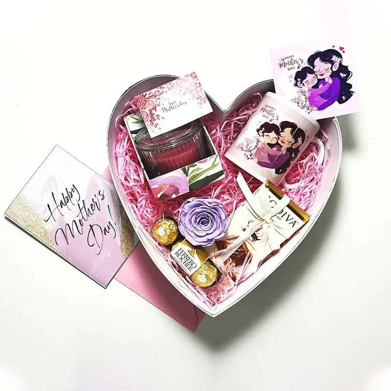 Best Mom Ever Heart Shape Hamper