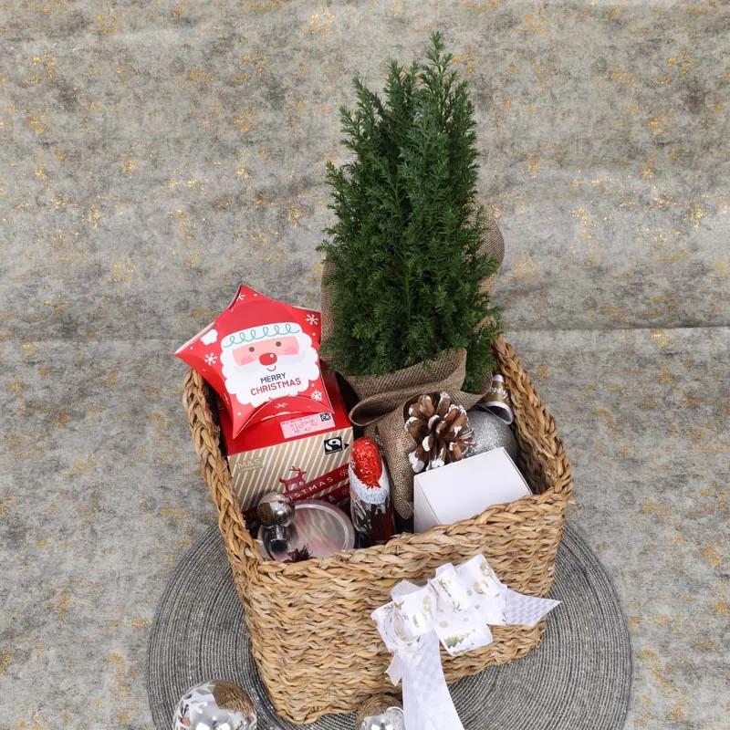 Christmas Tea and Snack Gift Basket - Gifts gift from Buy Any Flowers Dubai in Al Quoz Industrial Area 4, Dubai, UAE - image 3