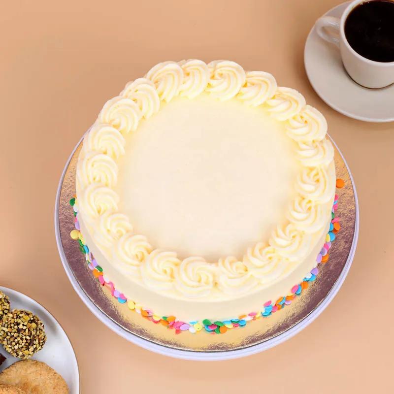 Celebration Vanilla Cake 4 Portion thumbnail 3