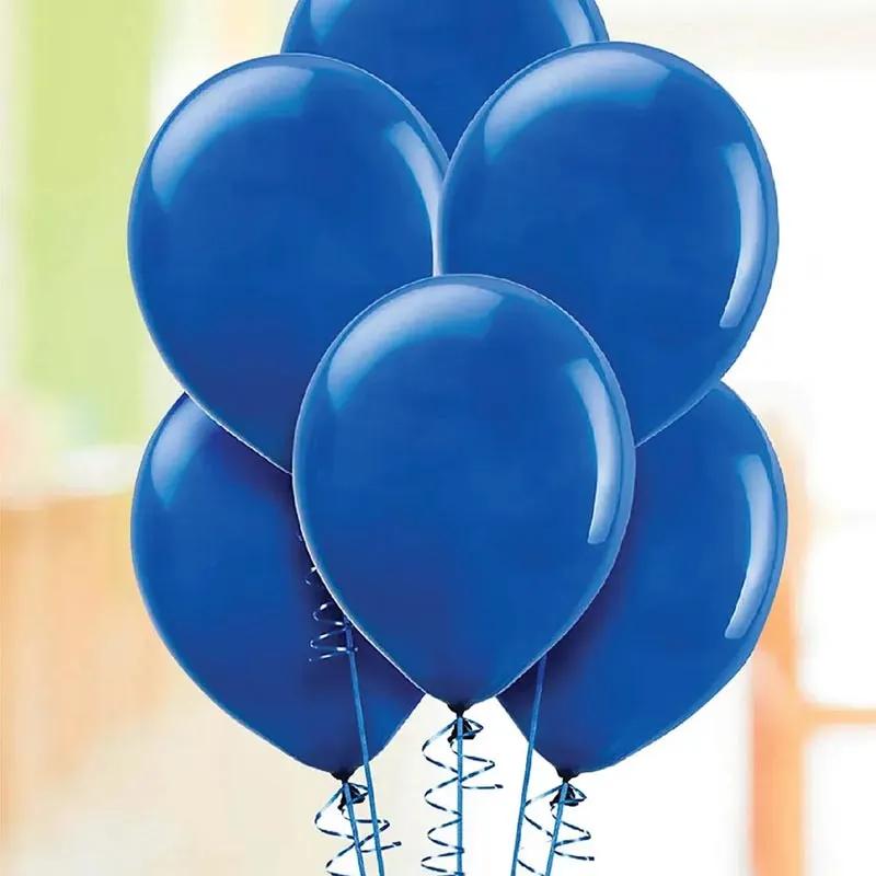 Blue Helium Balloons 10 Pcs thumbnail 3