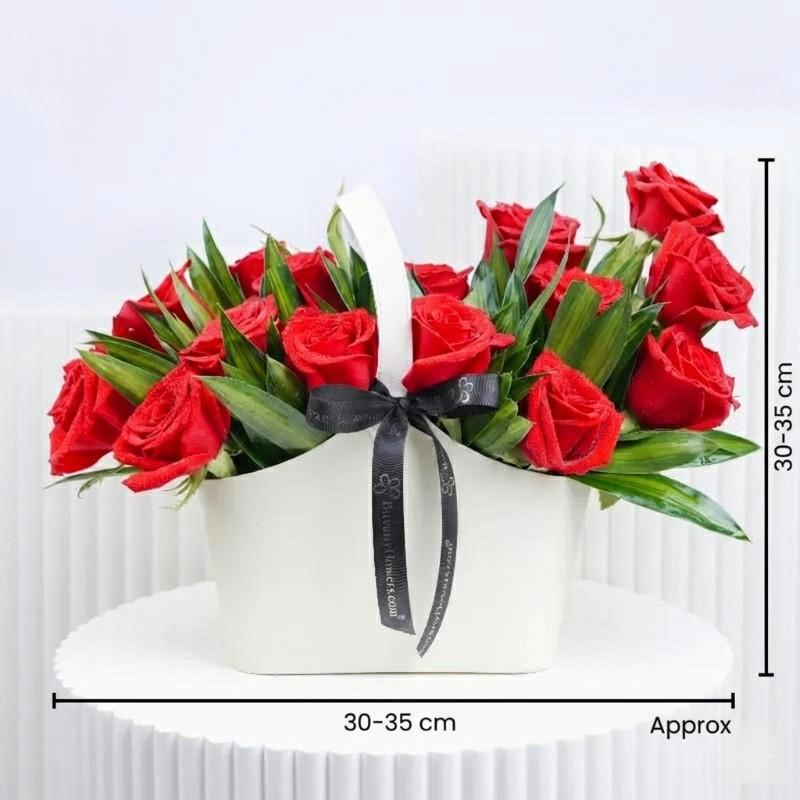 Present 15 Red Roses Box - Flowers gift from Buy Any Flowers Dubai in Al Quoz Industrial Area 4, Dubai, UAE - image 3