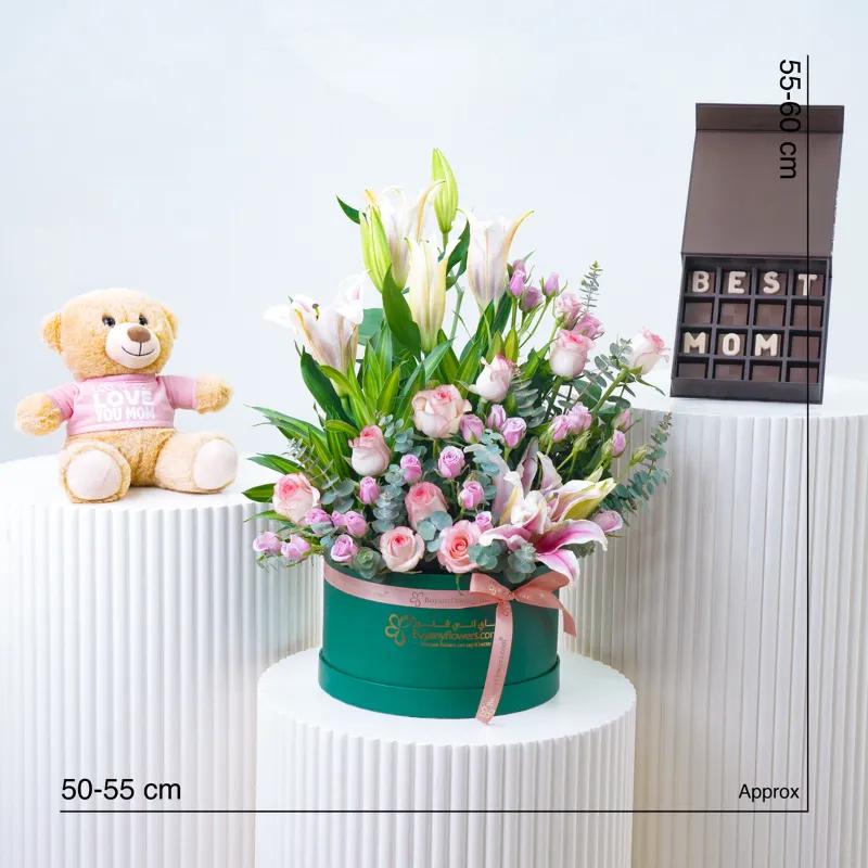 Enchanted Bloom Box Trio - Gift Sets gift from Buy Any Flowers Dubai in Al Quoz Industrial Area 4, Dubai, UAE - image 4