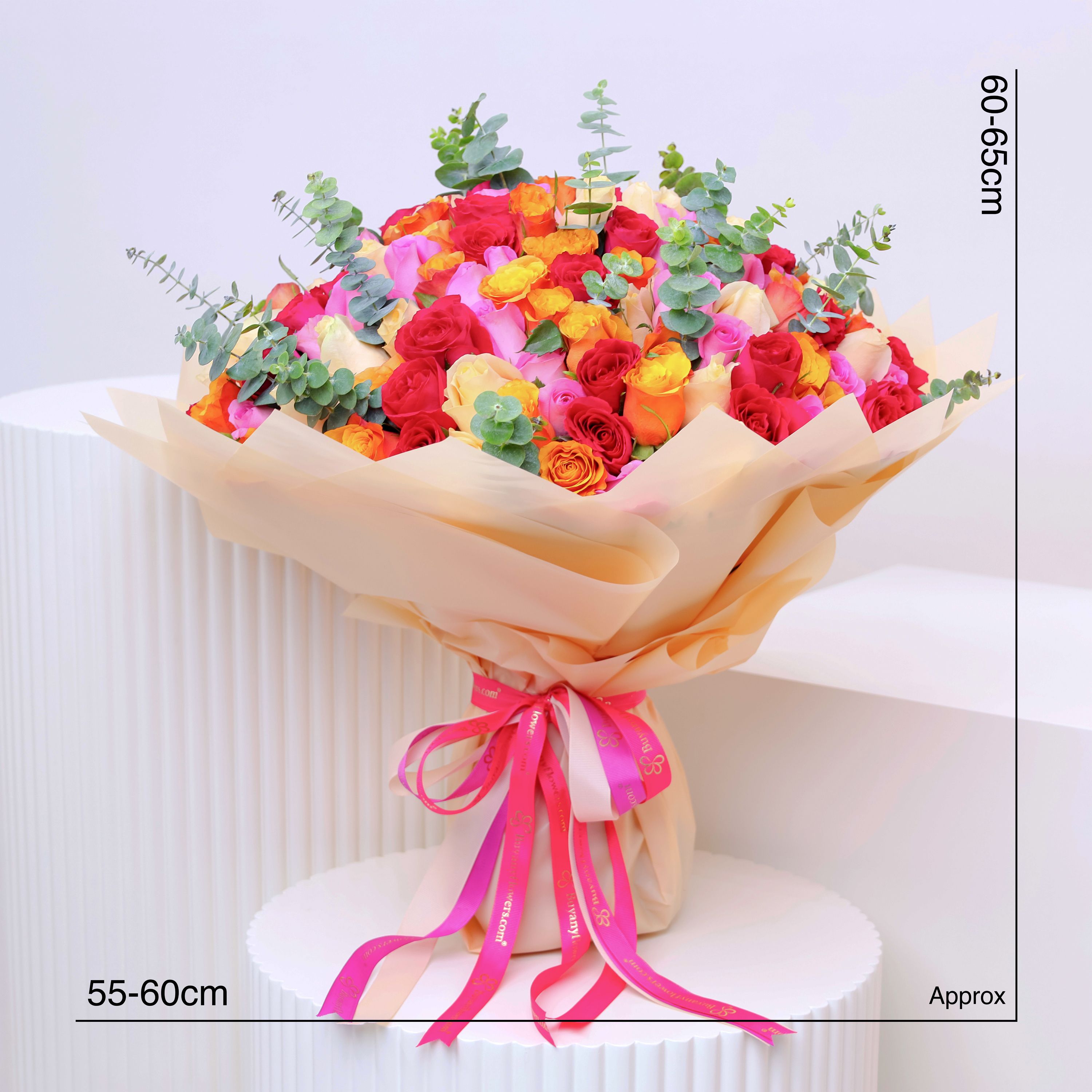 Candy 201 Roses Bouquet thumbnail 4