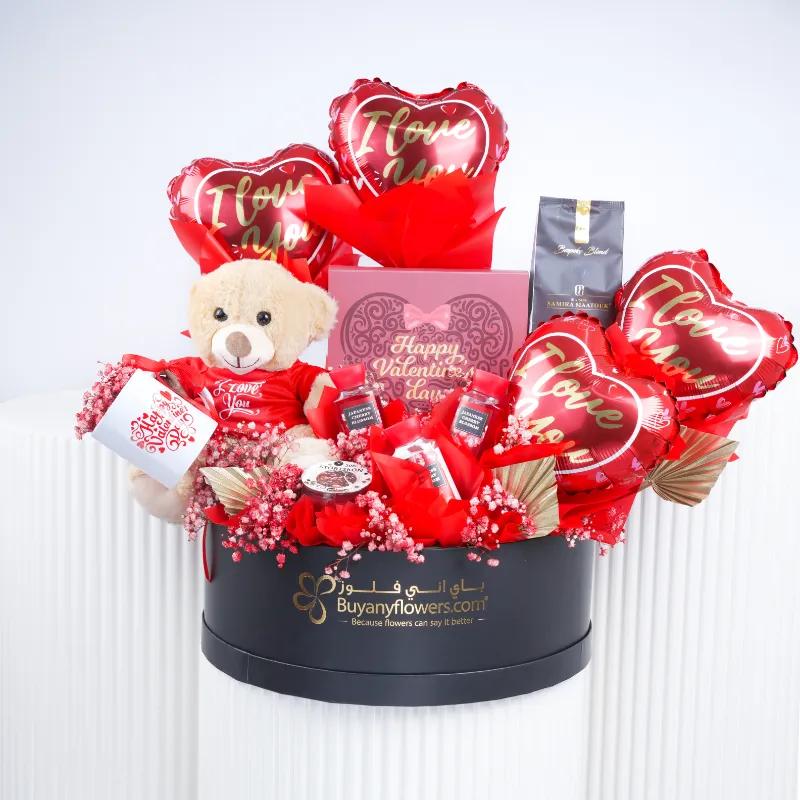 Valentine Big Hamper - Gifts gift from Buy Any Flowers Dubai in Al Quoz Industrial Area 4, Dubai, UAE