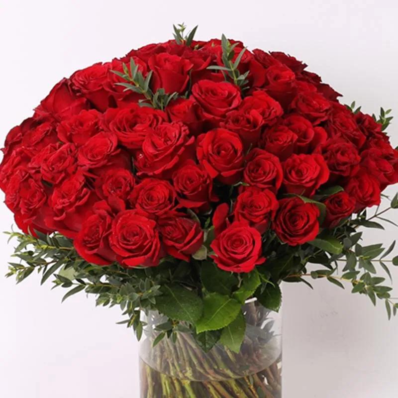 Long Awaited Love 75 Red Roses thumbnail 2