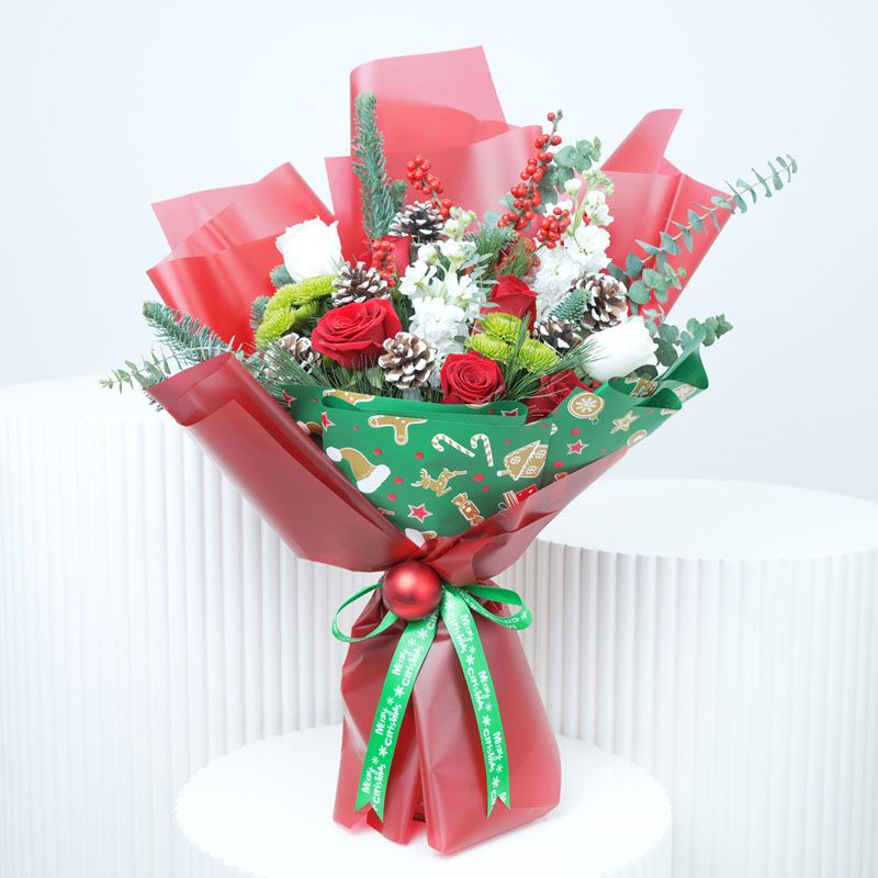 باقة زهور أمنيات العيد 1