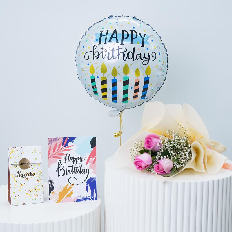 Pink Birthday Gift Bundle in Dubai