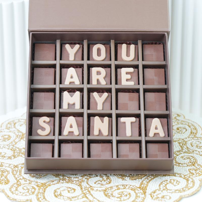You Are My Santa Chocolate By Sweecho - Chocolates gift from Buy Any Flowers Dubai in Al Quoz Industrial Area 4, Dubai, UAE - image 2