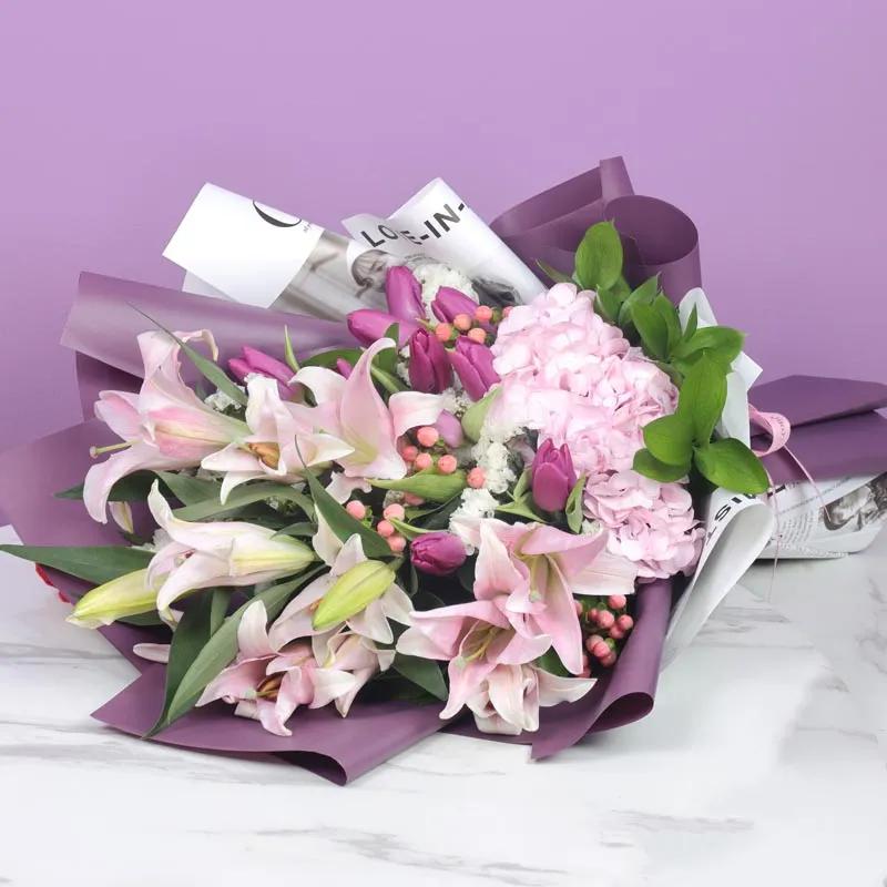 Believe Mix Flower Bouquet - Flowers gift from Buy Any Flowers Dubai in Al Quoz Industrial Area 4, Dubai, UAE - image 4