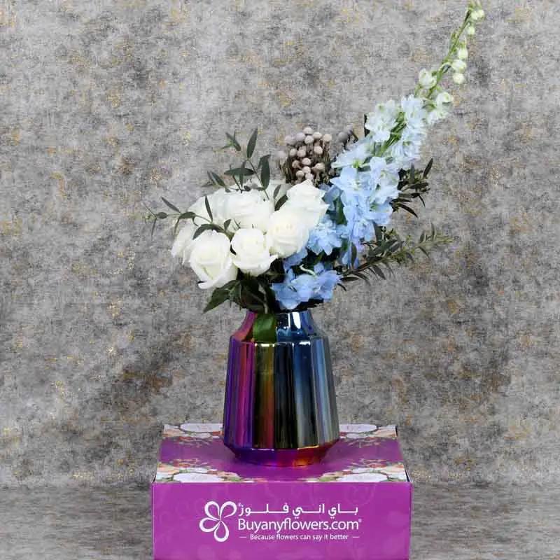 Serene Elegance Floral Arrangement - Gifts gift from Buy Any Flowers Dubai in Al Quoz Industrial Area 4, Dubai, UAE - image 4