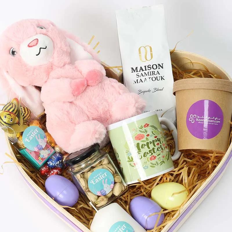 Easter Wishes Coffee with Bunny Hamper thumbnail 2