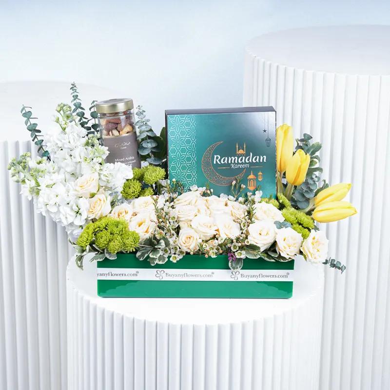 Barakah Hilal Ramadan Tray - Gifts gift from Buy Any Flowers Dubai in Al Quoz Industrial Area 4, Dubai, UAE