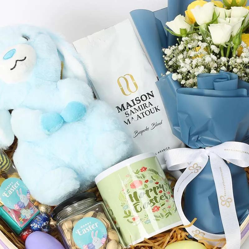 Easter Blessings Coffee with Bunny Hamper thumbnail 3